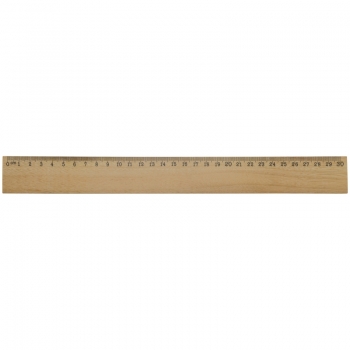 Holzlineal 30 cm