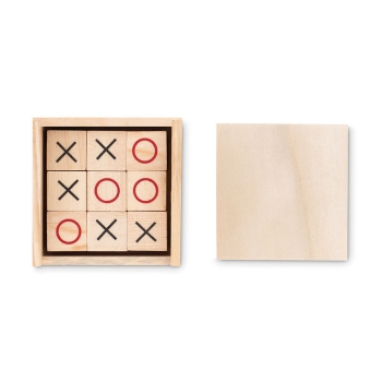 Tic Tac Toe Holzspiel