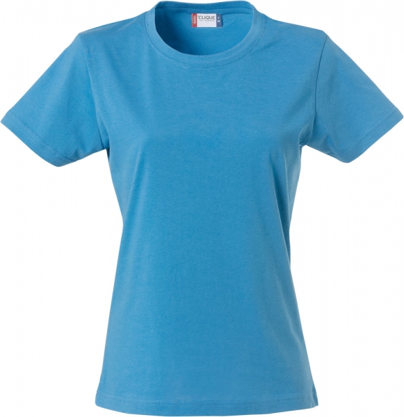 - Werbeartikel-shop.ch 145g/m2 Ladies T-Shirt BASIC-T CLIQUE