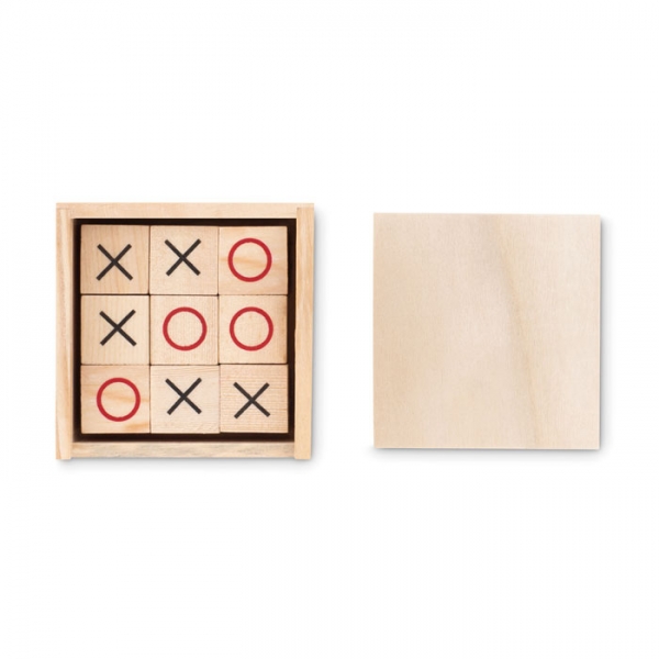 Tic Tac Toe Holzspiel